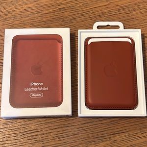 iphone leather wallet - magsafe